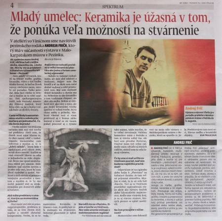 Rozhovor pre MY 2013